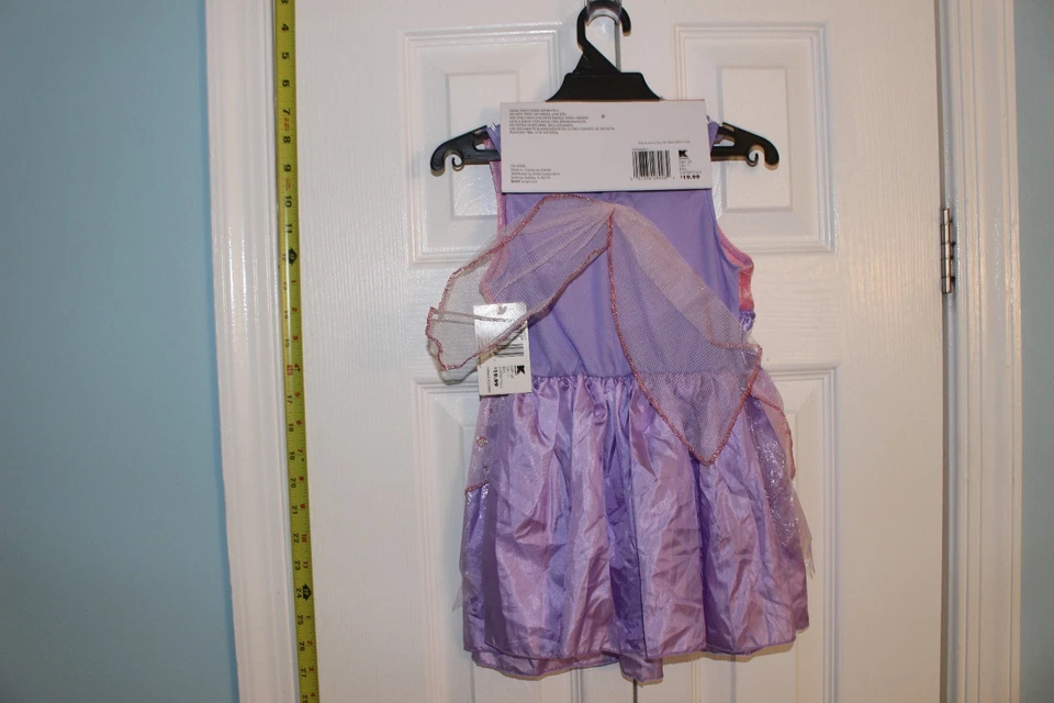 Disfraz Halloween Pequeña Hada Princesa Niña Talla 2-4 Nuevo Con Etiquetas Totalmente Ghoul Foto 4 de 4