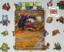 Carte pokemon Great Tusk ex Fort-Ivoire ex PAF 53/91 EN