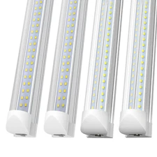 LED Shop Light Fixture 20W~72W T8 8FT LED Tube Lights 6FT 4FT 2FT Linkable Lamps
