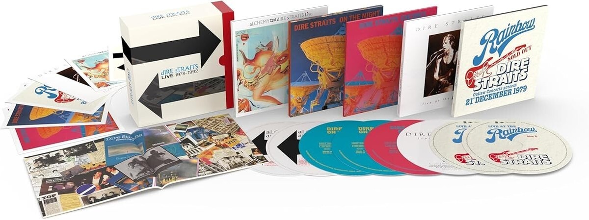 DIRE STRAITS LIVE 1978-1992 (Limited BoxSet). 8 CDS. | eBay