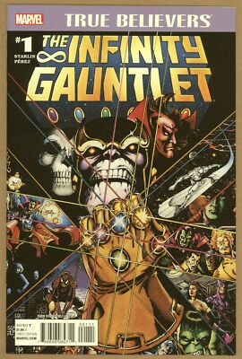 Infinity Gauntlet 1 (2015 Marvel) True Believers Jim Starlin Thanos NM ...