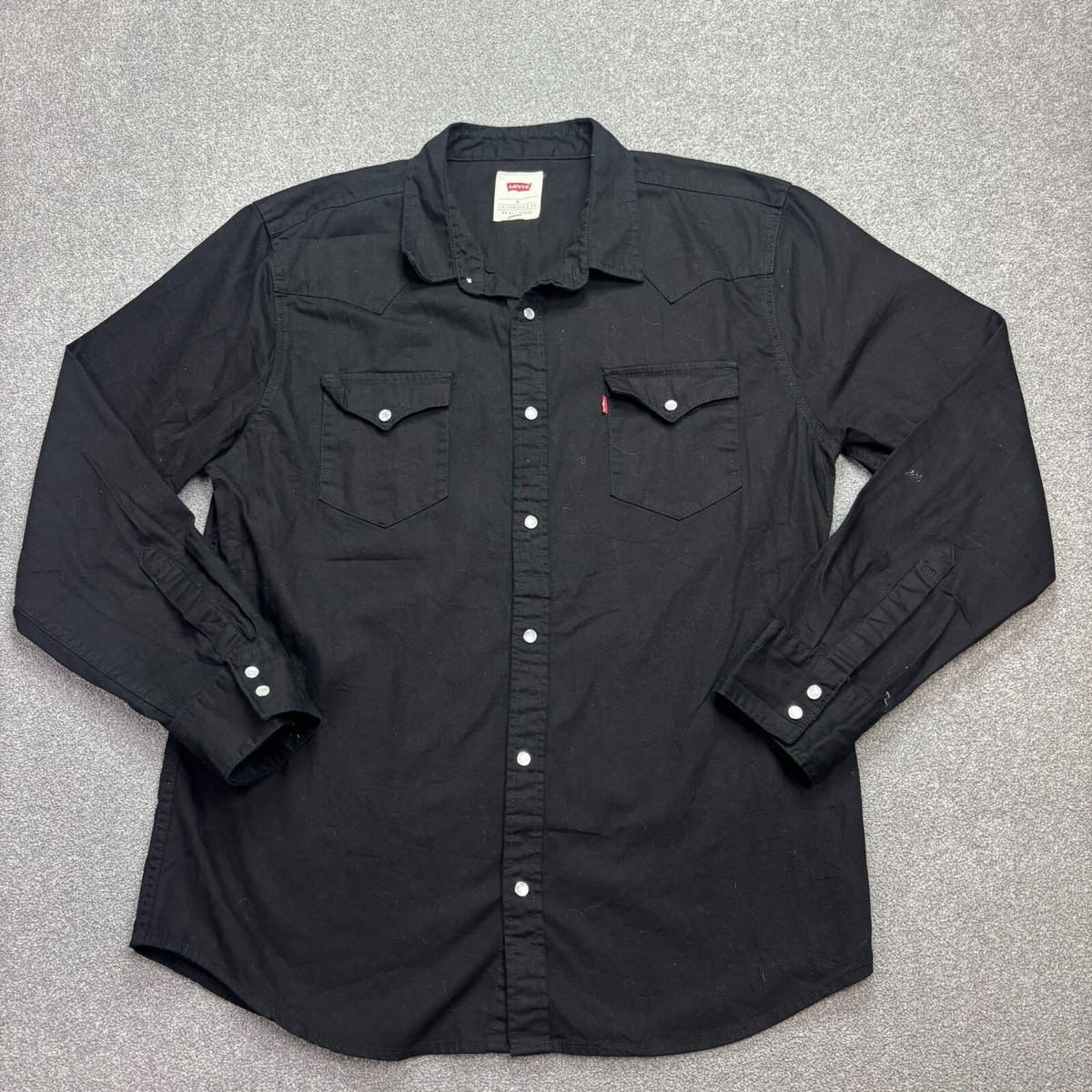Western Shirt Black Levi Button Down Shirt Buy Levi's Barstow
