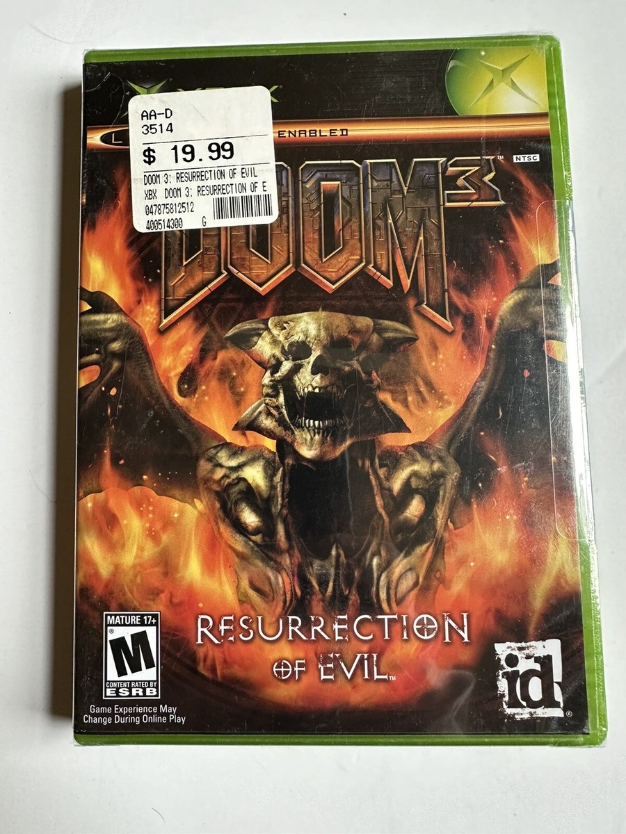 XBOX - DOOM3 Game COMPLETE New FACTORY SEALED Doom 3 MATURE | eBay