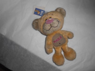 plush bear germany maike tan  pimboli  depesche goletz 8'' new nwt 