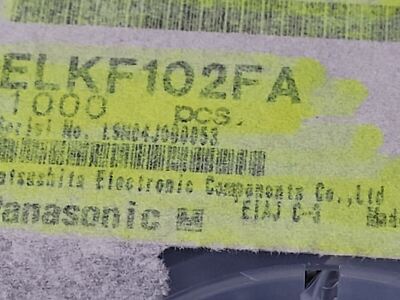 (100 PCS) ELK-F102FA PANASONIC Data Line Filter, 1 Function(s), 50V, 2A ...