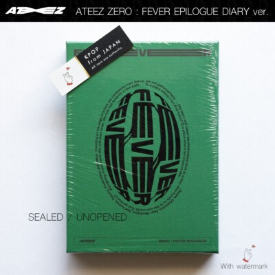 SEALED ATEEZ Zero Fever Epilogue A ver. Z ver. DIARY ver. 3Types