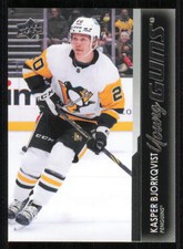 2021-22 Upper Deck #714 Kasper Bjorkqvist Young Guns RC