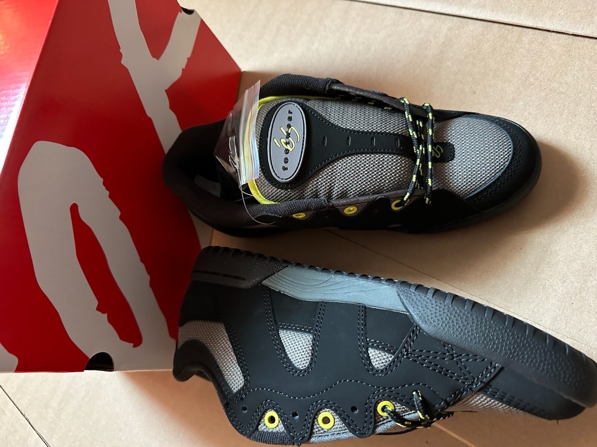 Es Footwear One Nine 7 Skate Shoes Sneakers Black / Lime Es Footwear One Nine 7 Skate Shoes Sneakers Black / Lime