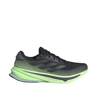ADIDAS IG5846 Men's Supernova Rise in Core Black/Grey Five/Green - Medium Width