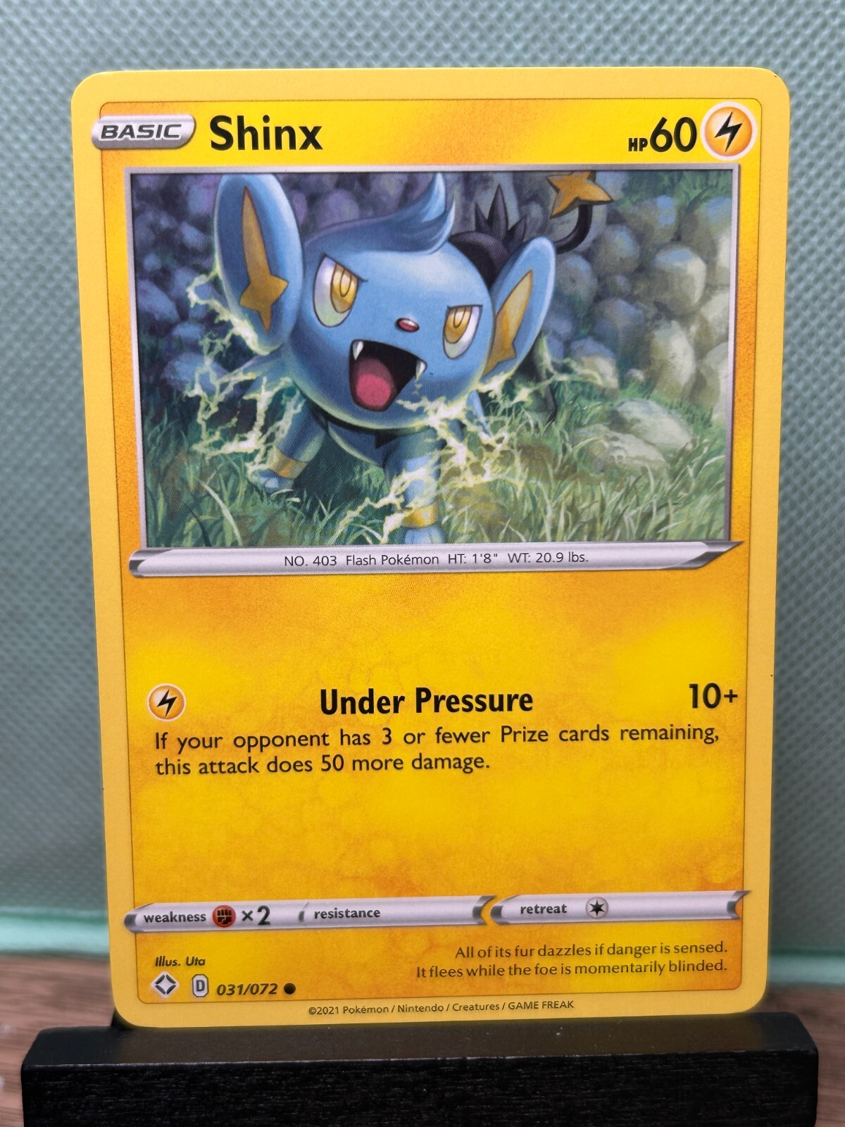 Pokemon TCG: Shinx 31/72, Shining Fates