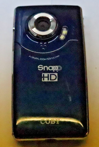 COBY SNAPP HD CAMCORDER HD-720P -2.0 INCH COLOR TFT -BLUE - Picture 2 of 4