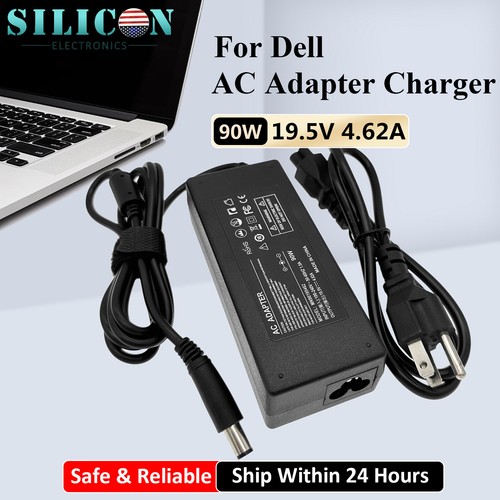For Dell Latitude E6520 P14F001 Laptop 90W Charger AC Adapter Power Supply Cord