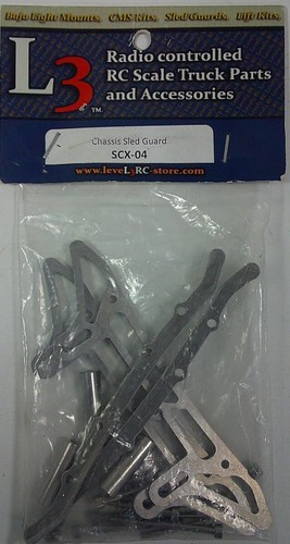 Kit protezione slitta telaio cingolato SCX-04 LevelL3RC negozio nuovo spedizione gratuita - Foto 3 di 3