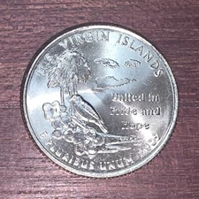 2009-D - U.S. Virgin Islands - U.S. Territory State Quarter - UNC from US Mint