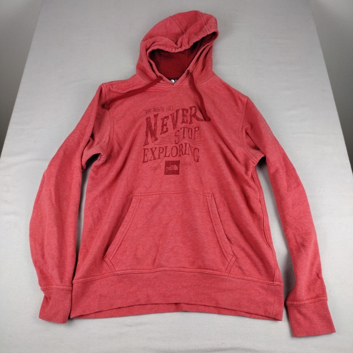 The North Face Men’s Never Stop Exploring Red Pullover Hoodie Size M  