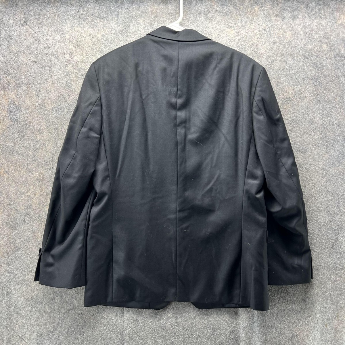 Polo Ralph Lauren Blazer Men 40S Jacket Black Suit Dress Lamb Wool