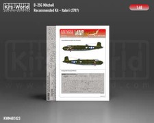 Kits-World M481023 1:48 North-American B-25G Mitchell B-25B/C etc. Canopy & Whee