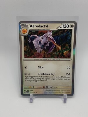 Pokemon 151 Aerodactyl 142/165 Holo Rare NM | eBay