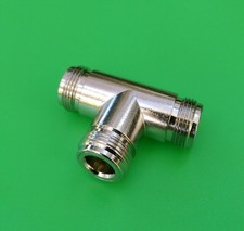  1 PC N 1 Female to 2 Female T Type Connector Adapter - USA Seller