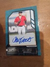 2021 Panini Chronicles Alek Thomas Playbook Auto Prospect - DIAMONDBACKS RC
