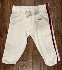 NIKE Football Pants C13771-104 in White Size Men's XL NWT.