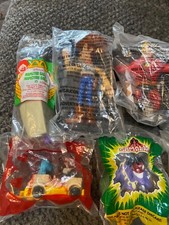 Vintage Lot of 90s/2000  s Kids Happy Meal Toys McDonald  s 7 Toys New /Sealed