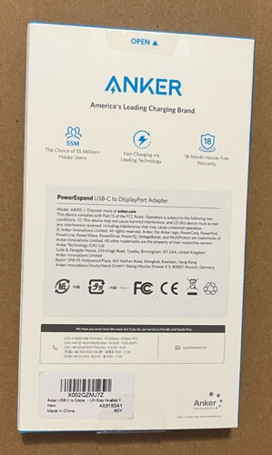 Anker A8315 Series 3 USB C to DisplayPort Adapter (New) - Picture 2 of 2