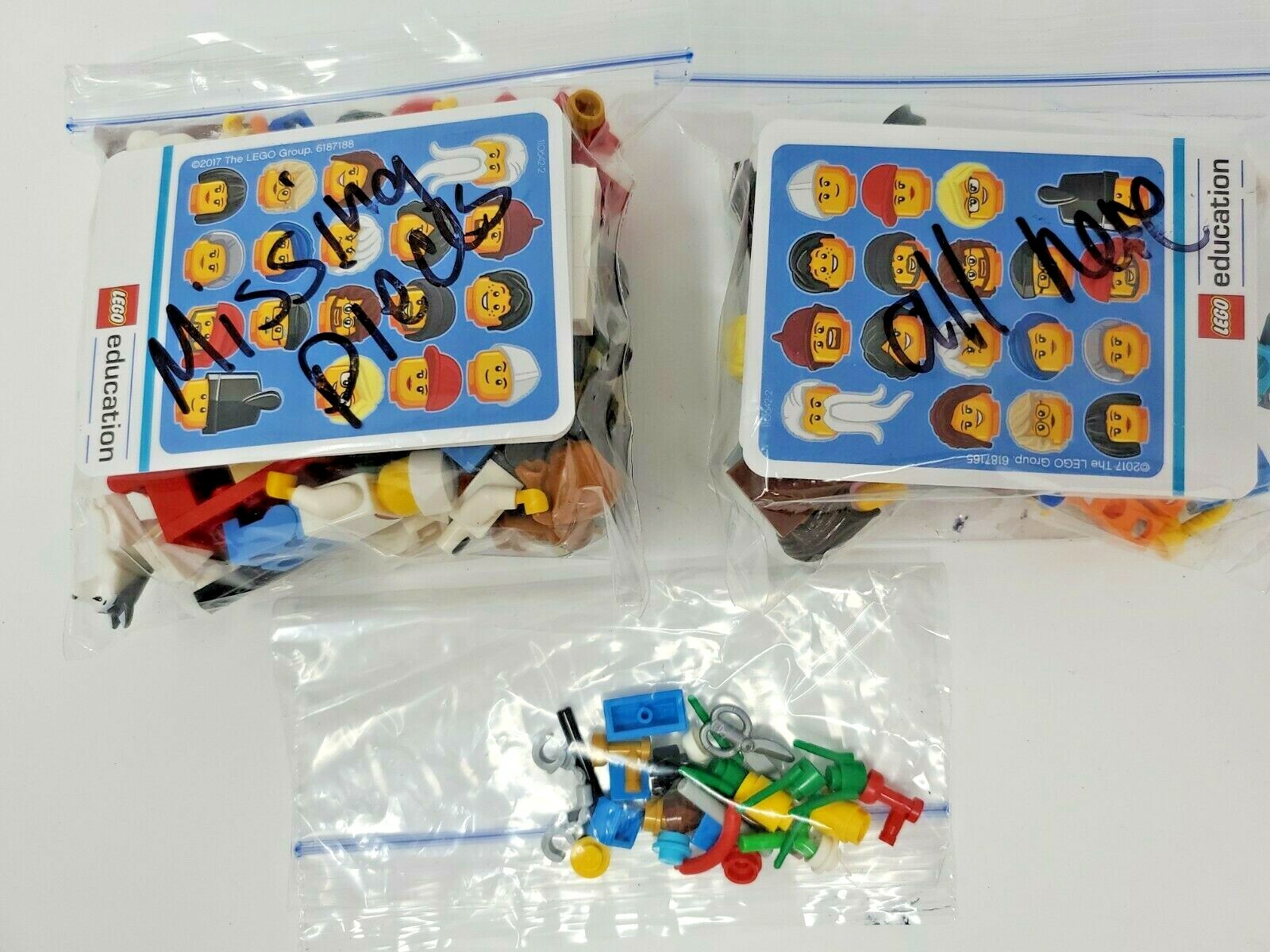 community minifigure set for role play by lego education