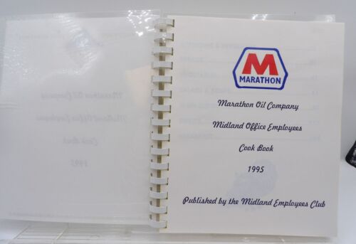 Marathon Oil Company Midland Office Employees Cookbook 1995 Spiral Bound 185 Pag - Picture 3 of 8