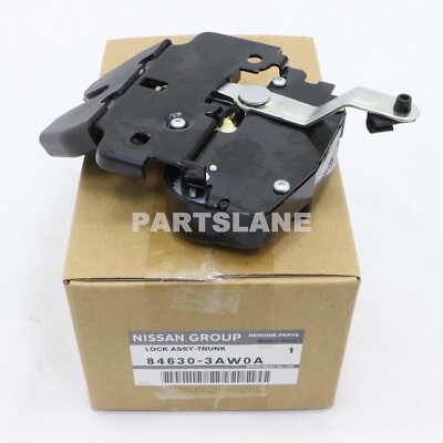 Nissan Almera Latio Sentra OEM Genuine Trunk Lid Lock 84630-3AW0A