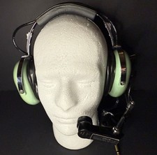 David Clark H10-30 Aviation Headset Dual Plug w/ Microphone