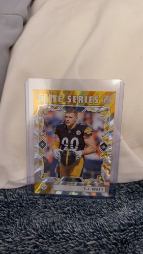 T.J. Watt #TES-TWA 2025 Panini Donruss The Elite Series card