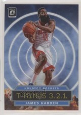 2019-20 Panini Donruss Optic T-Minus 3 2 1 Holo Prizm James Harden #4 01su