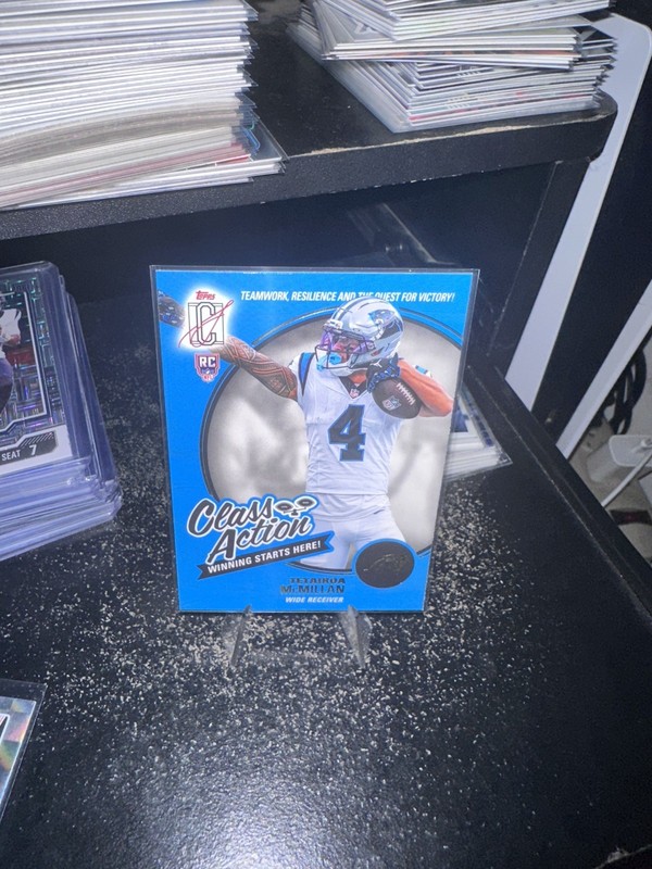 2025 Topps Signature Class - Tetairoa McMillan Class Action #CA-5 RC Football