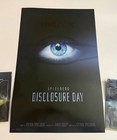 Disclosure Day IMAX Promo Light Activated Movie Poster + two Dolby button pins — photo 1