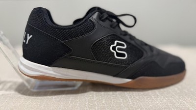 Charly Shoes Mens Size 12 Black Indoor Soccer Futsal Low Top Sneakers 1086945