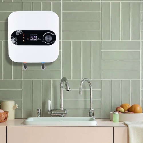 RV 8L 110V Storage Electric Hot Water Heater Shower Compact Mini-Tank Storage