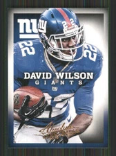 2013 Absolute Retail #66 David Wilson New York Giants 51592