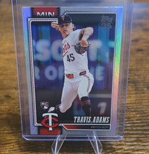 Topps 2026 Series 1 Travis Adams #149 Minnesota Twins Rainbow Foil RC