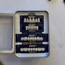 Nobildent Nobilium Anterior Posterior Upper Lower A2 shade 28 piece NSA2T5