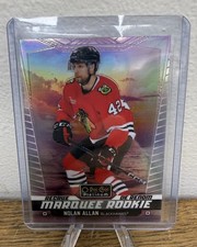 2024 O-Pee-Chee Platinum Marquee Rookies Sunset Nolan Allan Rookie RC Blackhawks