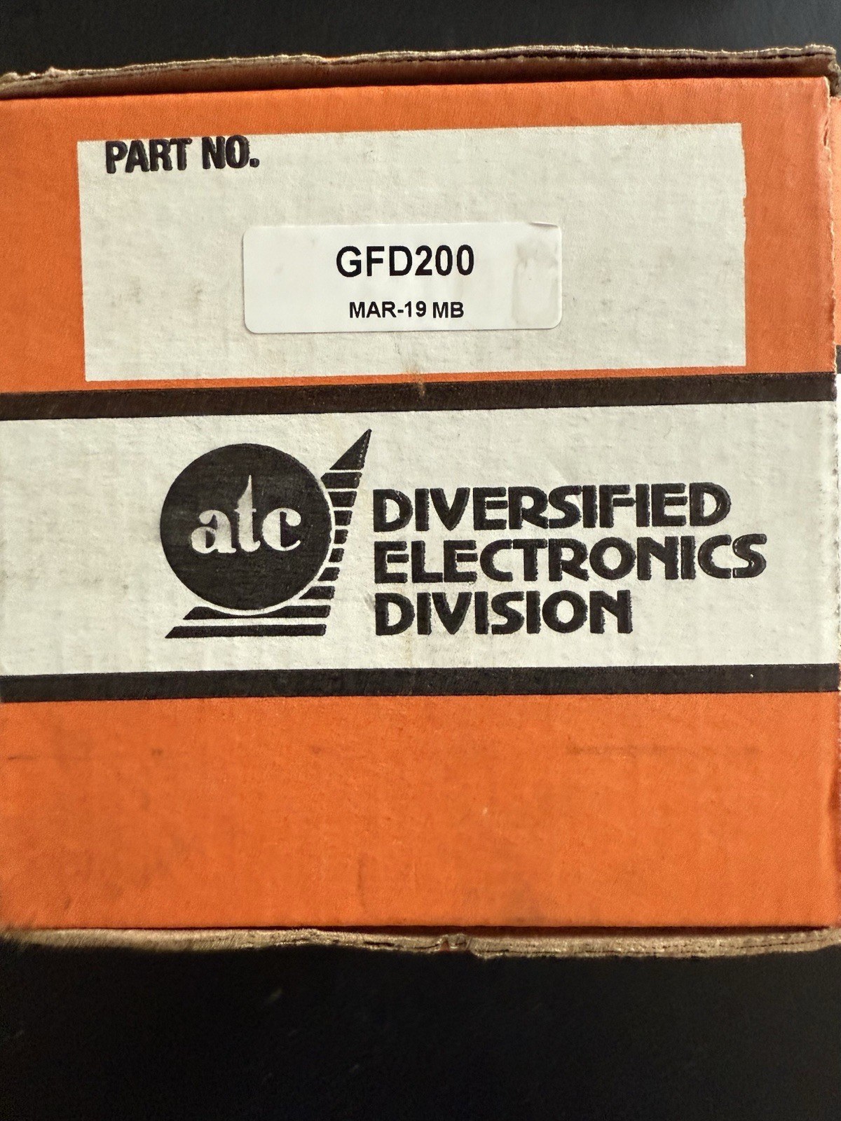 DIVERSIFIED ELECTRONIC GFD-200 / GFD200 (BRAND NEW)