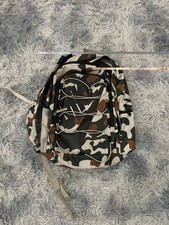 Nike Camouflage Kids Backpack Green Brown Black White BA6102-223 Polyester