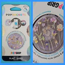 PopSockets PopGrip Phone Grip  Stand - Purple Fields