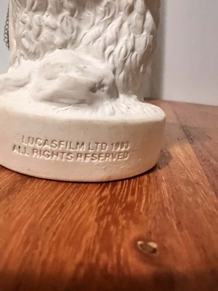 Figura de película Lucas 1983 original Star Wars EWOK Wicket sin pintar Foto 3 de 3