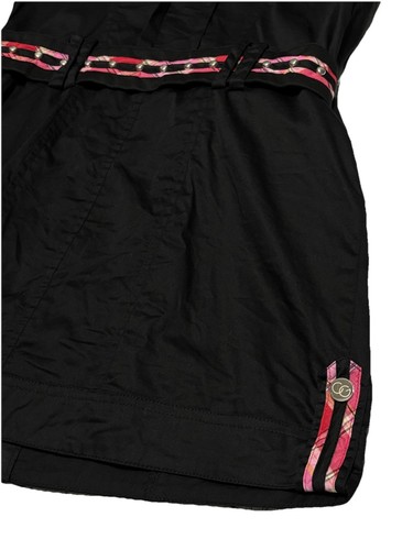 Coogi Summer Dress Tennis Black Pink Full Zip Y2K Hip Hop Womens Large Vintage - Picture 7 of 13