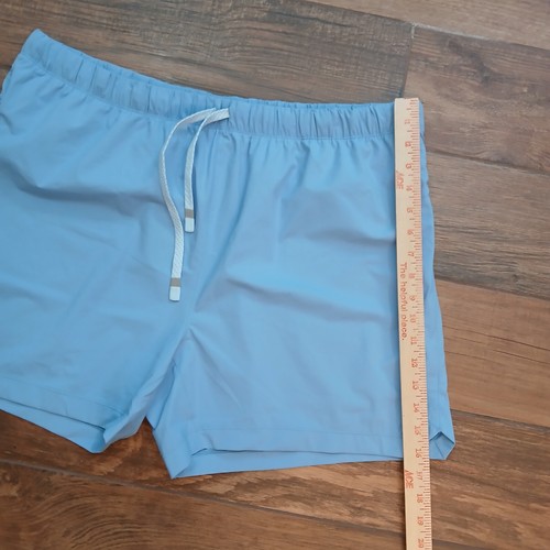 Pantaloncini Fabletics Uomo XXL 2XL Blu The One Corti Performance Corsa Palestra 5" - Foto 5 di 10
