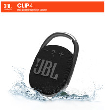 New JBL Clip 4 Bluetooth Speaker V 5.1 Smartwater Edition 10 Hrs Playtime Black