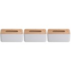  Set of 3 Taschentuchhalter Taschentücher Spender Tissue -Organisator