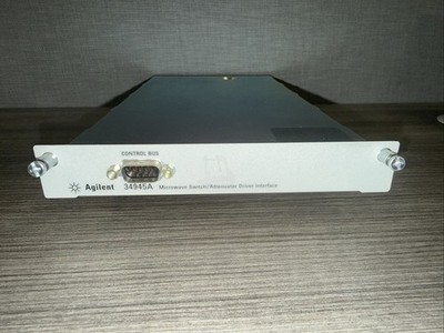 Agilent/Keysight 34945A Microwave Switch/ Attenuator Driver Interface